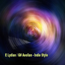 Slow Brooklyn Indie Rock Backing Track [E Lydian G# / Aeolian - 65 BPM] cover art