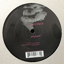 Microbox ‎– Playback EP cover art