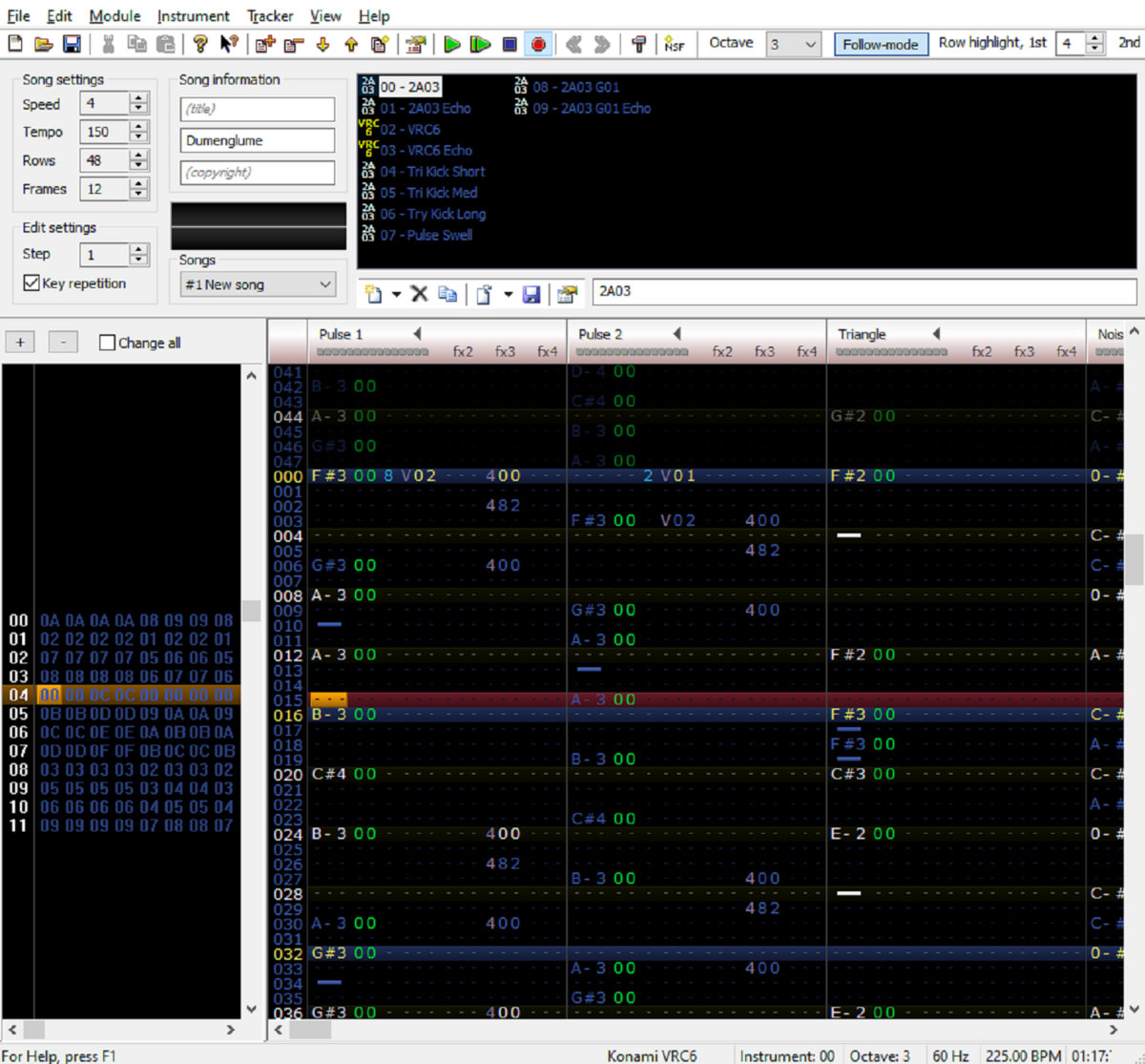 Chiptune Demos | Dumenglume