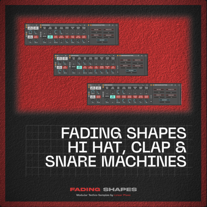 Fading Shapes Hi Hat, Clap & Snare Machines [Ableton Racks] | Linear ...