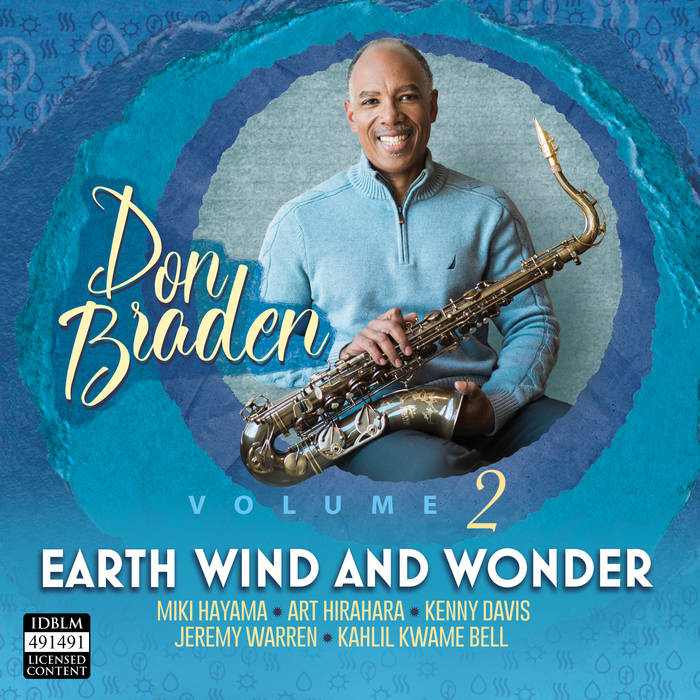 Don Braden Earth Wind and Wonder Vol 2 Cover