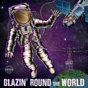 Blazin' Round the World cover