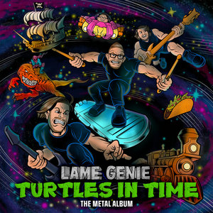TMNT: Turtles In Time (The Metal Album) cover