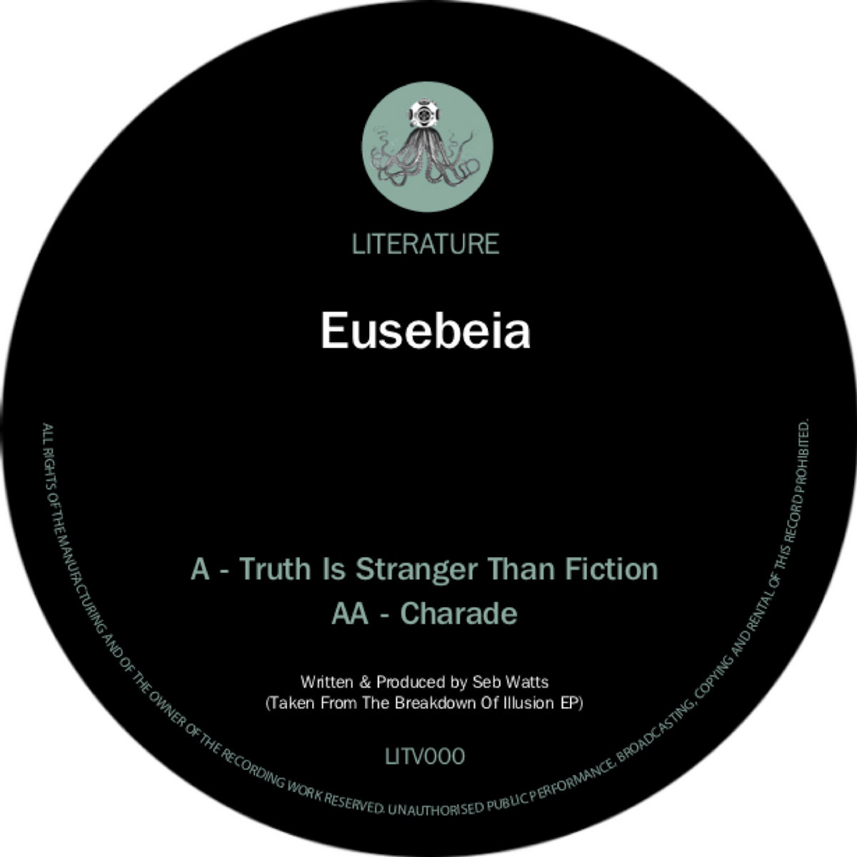 Eusebeia - Truth is stranger than fiction / Charade | Eusebeia | Literature  Recordings