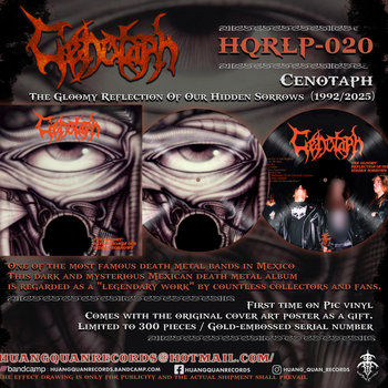 洋楽 Cenotaph/the gloomy reflection of our hi HQRLP - 020 Cenotaph – The Gloomy Reflection Of Our Hidden Sorrows