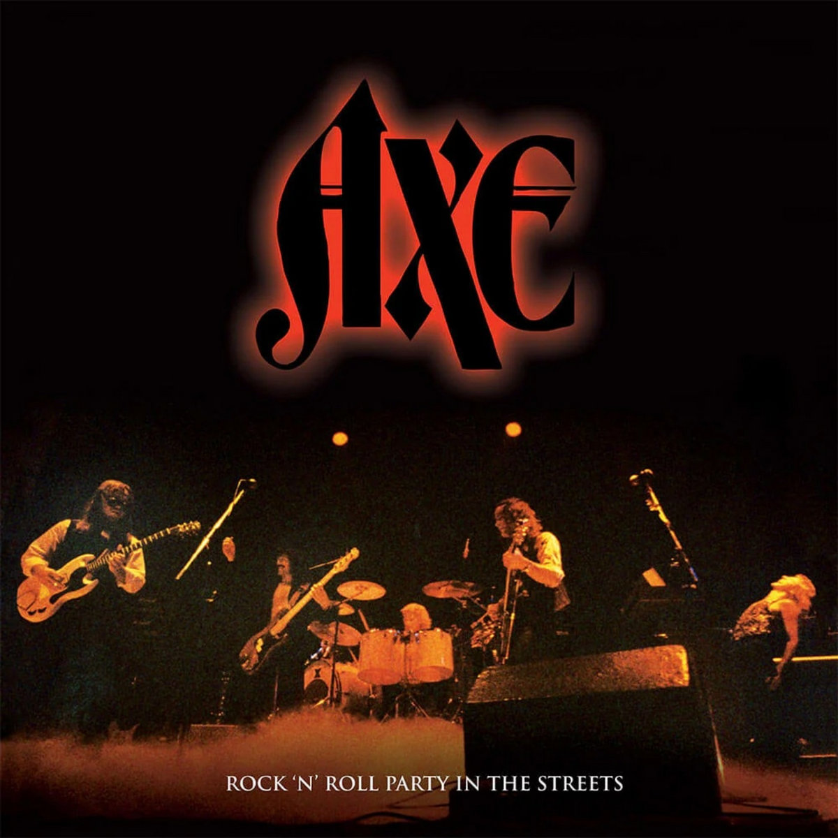 国内盤 AXE - LIVING ON THE EDGE Axe – Living On The Edge – CD (Album, Promo, Reissue), 1993