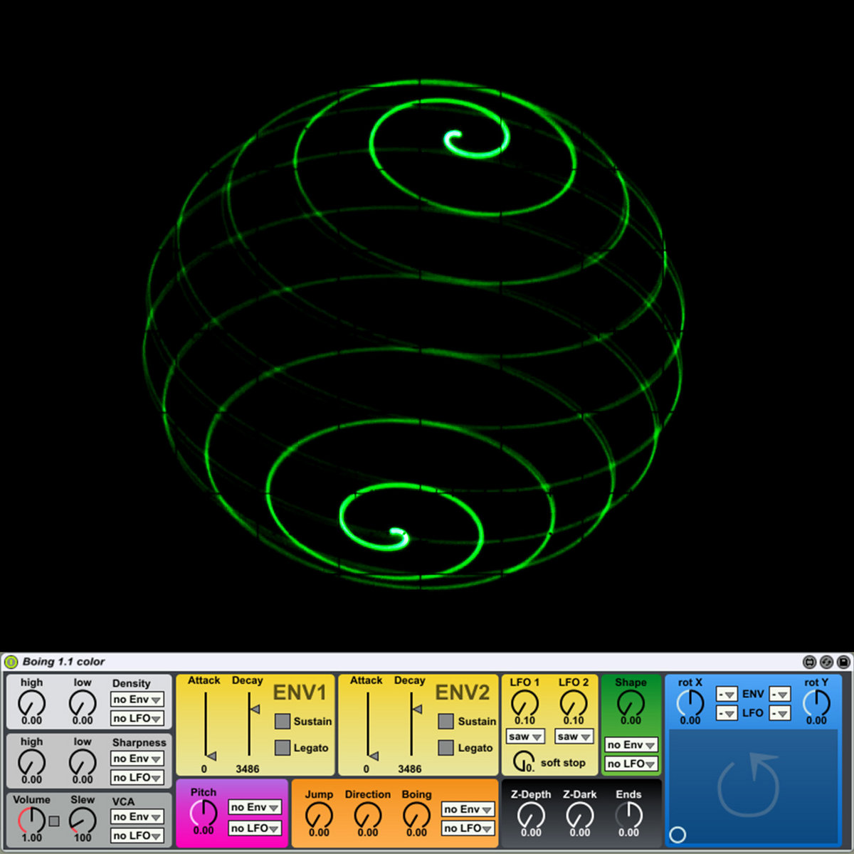 Max for Live patch boing 1.1 Jerobeam Fenderson