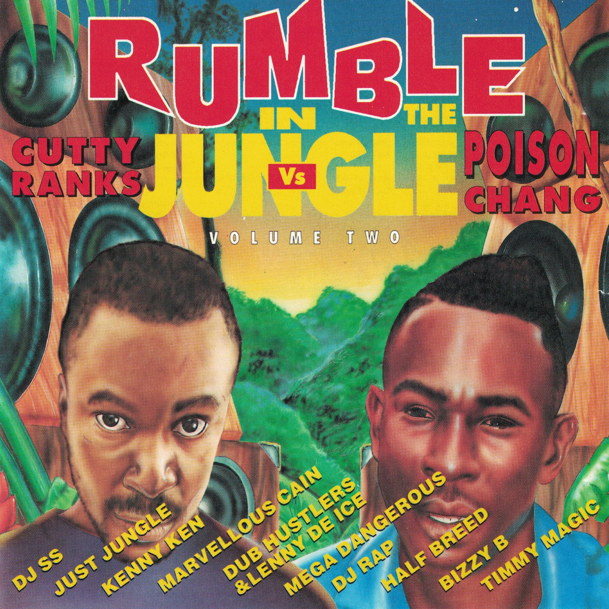 その他 2discs LP Cutty Ranks / Poison Chang Rumble In The Jungle Volume Two JFLP002 Jungle Fashion Recor /00520 Rumble In The Jungle Volume 2 | Cutty Ranks vs Poison Chang