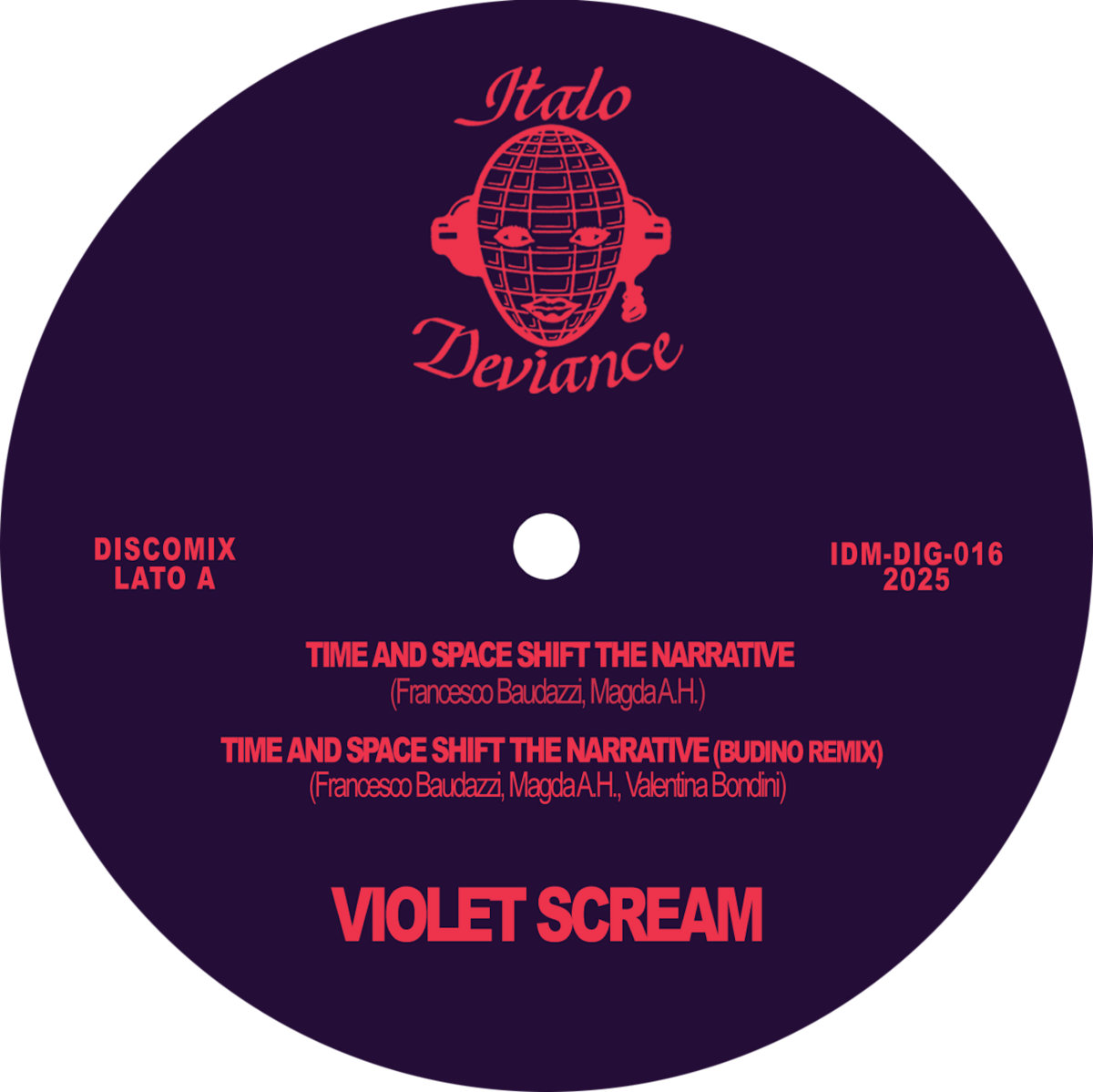 Time and Space shift the narrative E.P. | Violet Scream