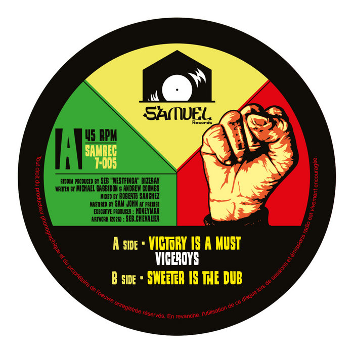 Pochette de The Viceroys - Victory is a must par Samuel Records