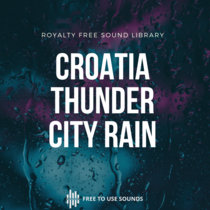 City Rain Thunder Sounds Zagreb, Croatia cover art