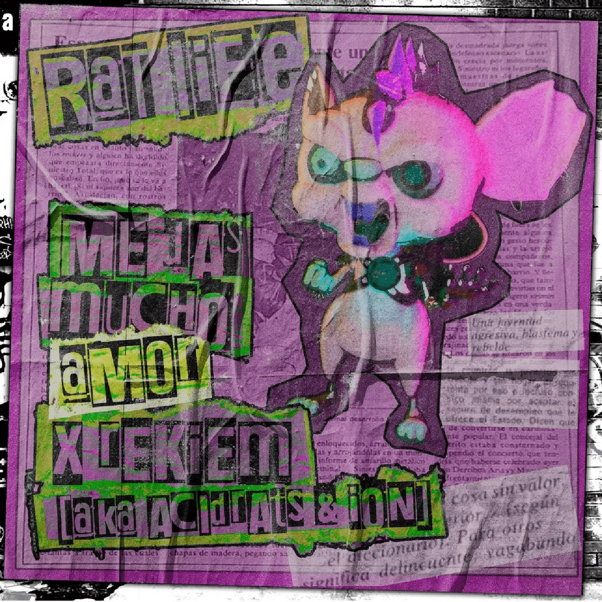 Rekiem A.K.A Acidrats & Ion X M.D.M.A - Rat Life | Acidrats, MDMA, Ion ...