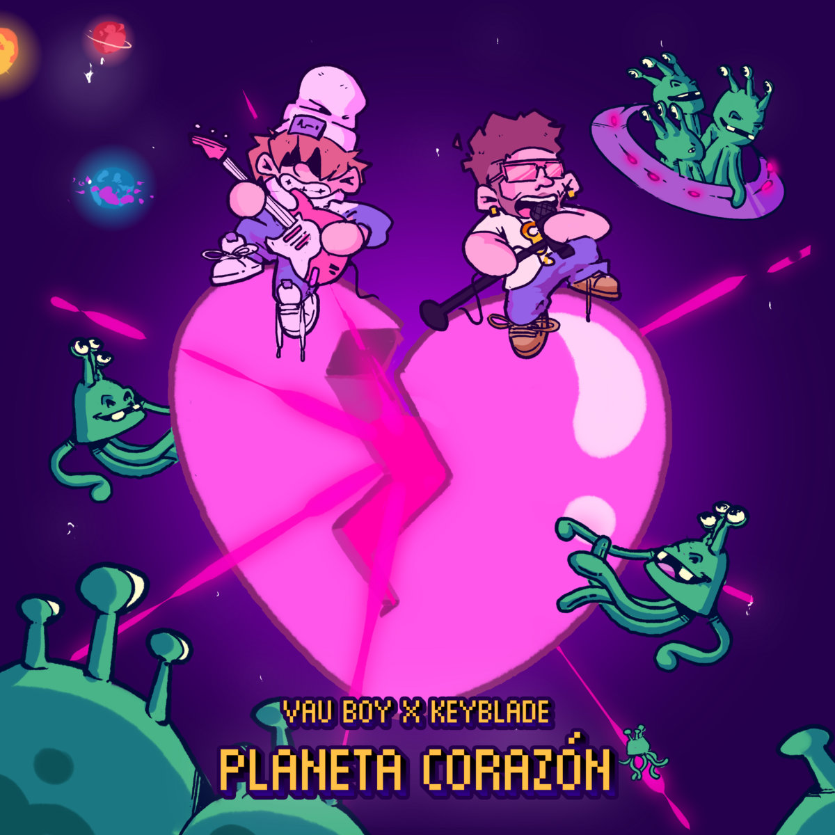 PLANETA CORAZÓN | Vau Boy, Keyblade | Vau Boy