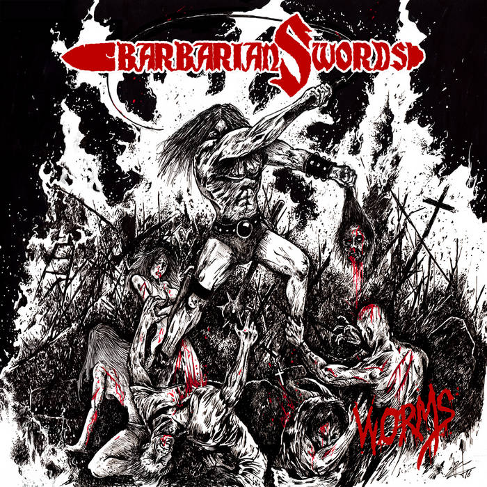 SAT162: Barbarian Swords - Worms (2016) | Satanath Records