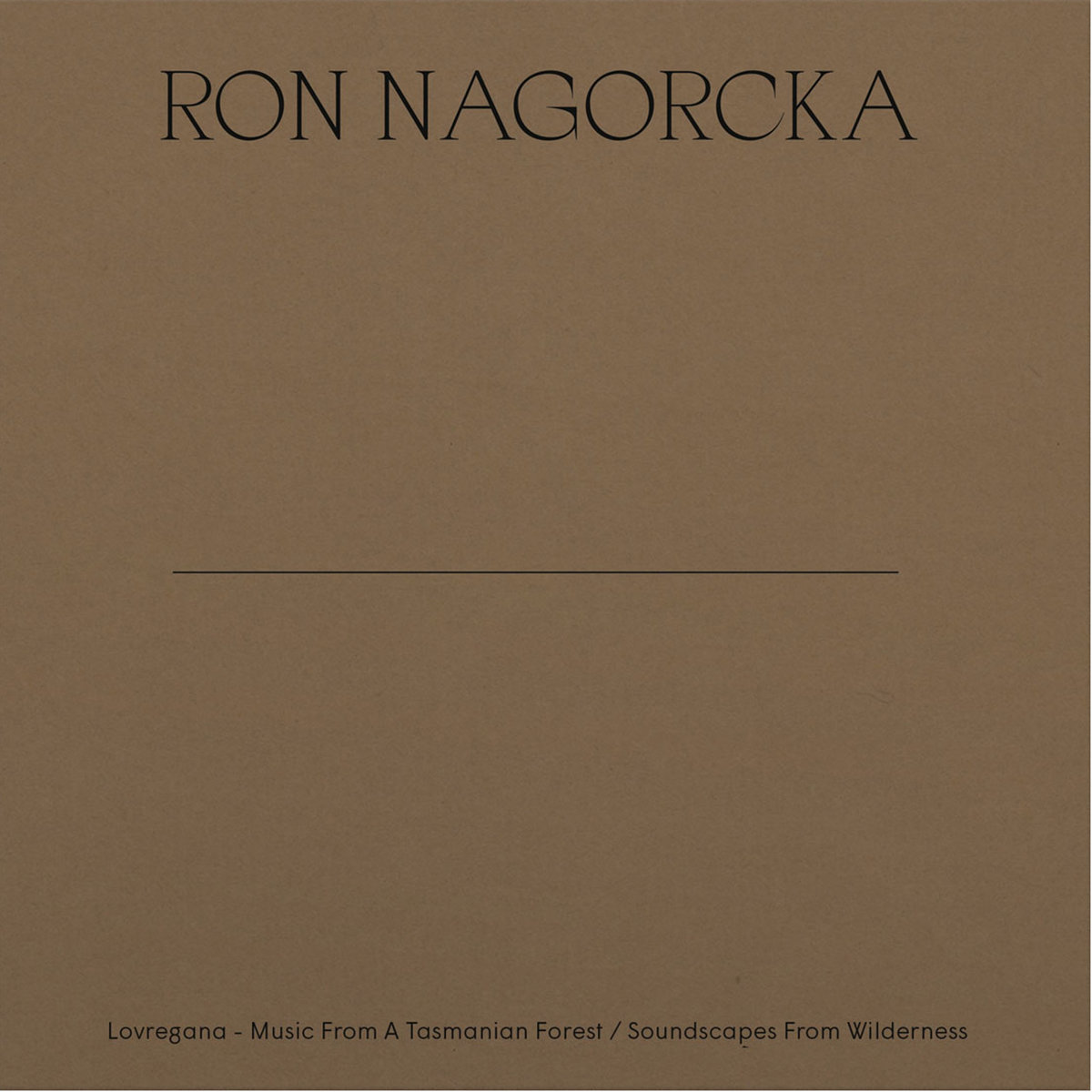 Lovregana - Music From A Tasmanian Forest (1990) / Soundscapes