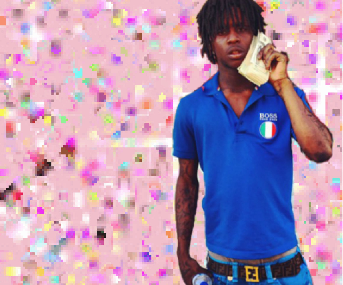 Chief Keef Wearing Polo