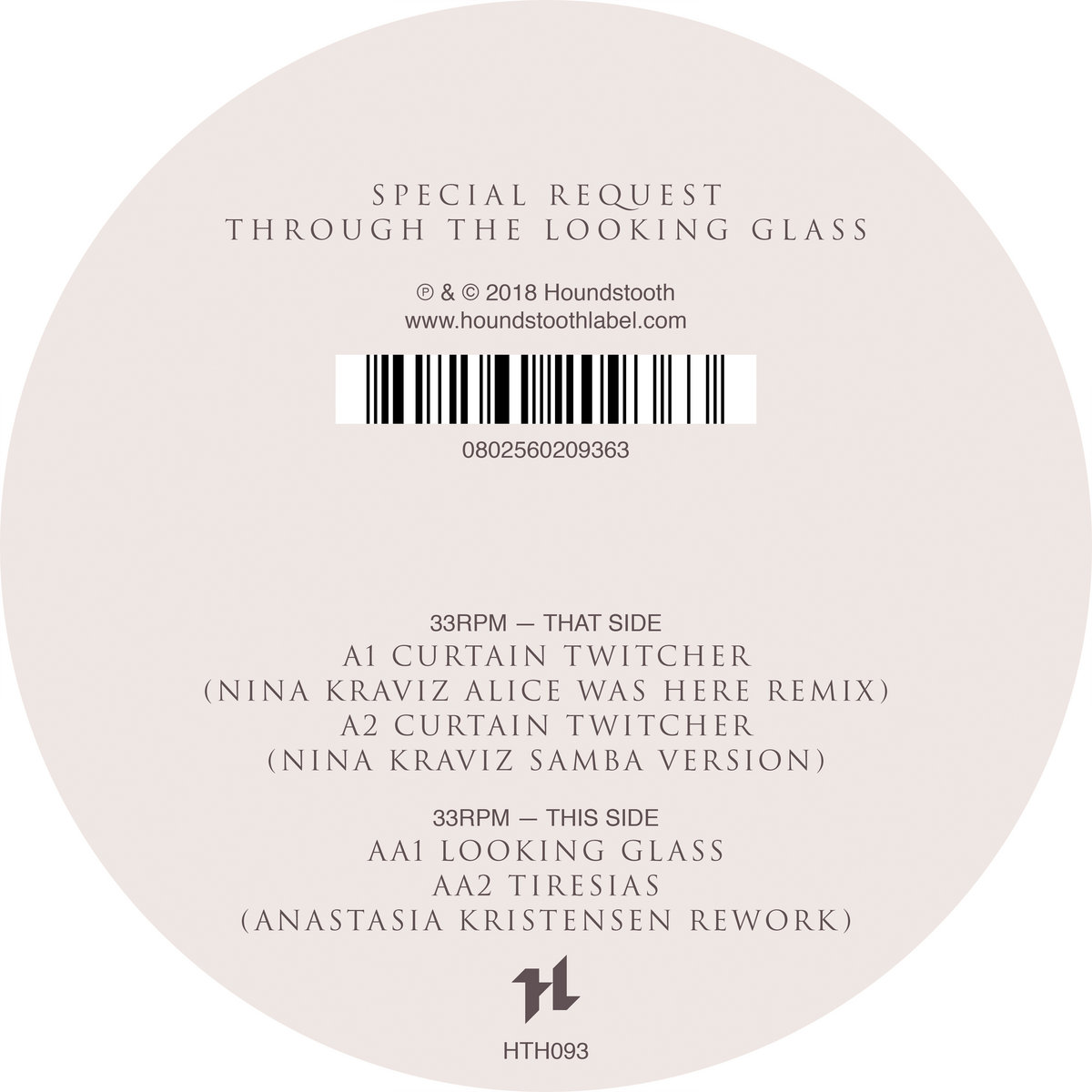 Curtain Twitcher (Nina Kraviz Alice Was Here Remix)