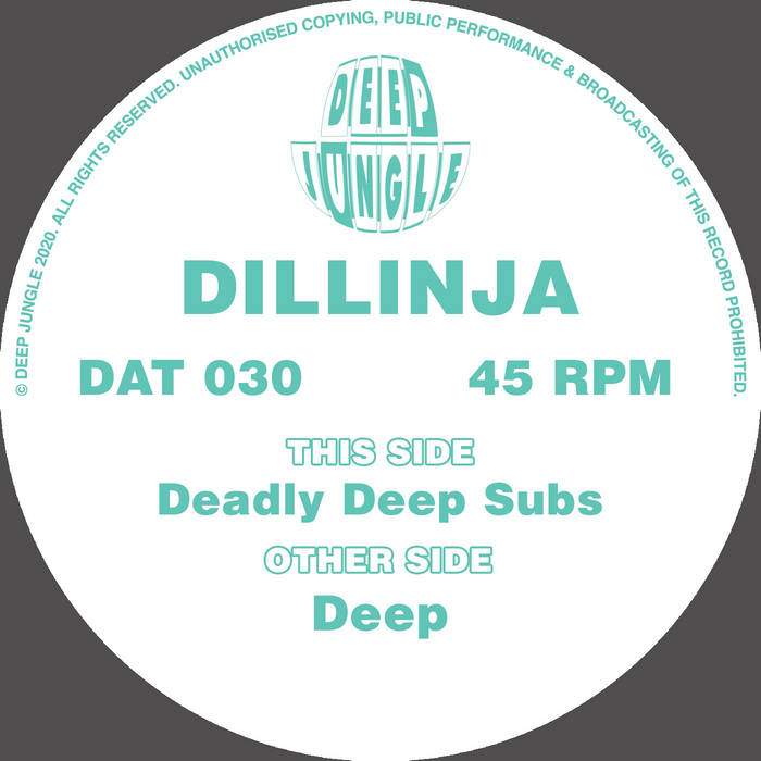 DAT030 - Dillinja - Deep / Deadly Deep Subs | Dillinja