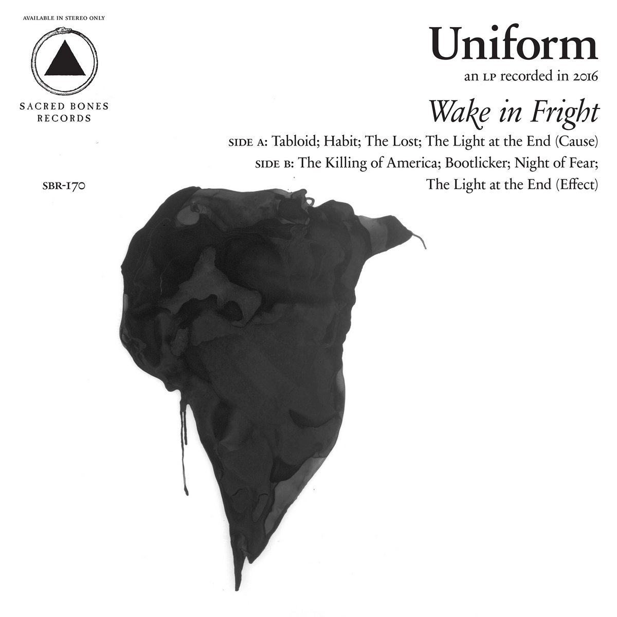 Image result for Uniform: Wake in Fright album art