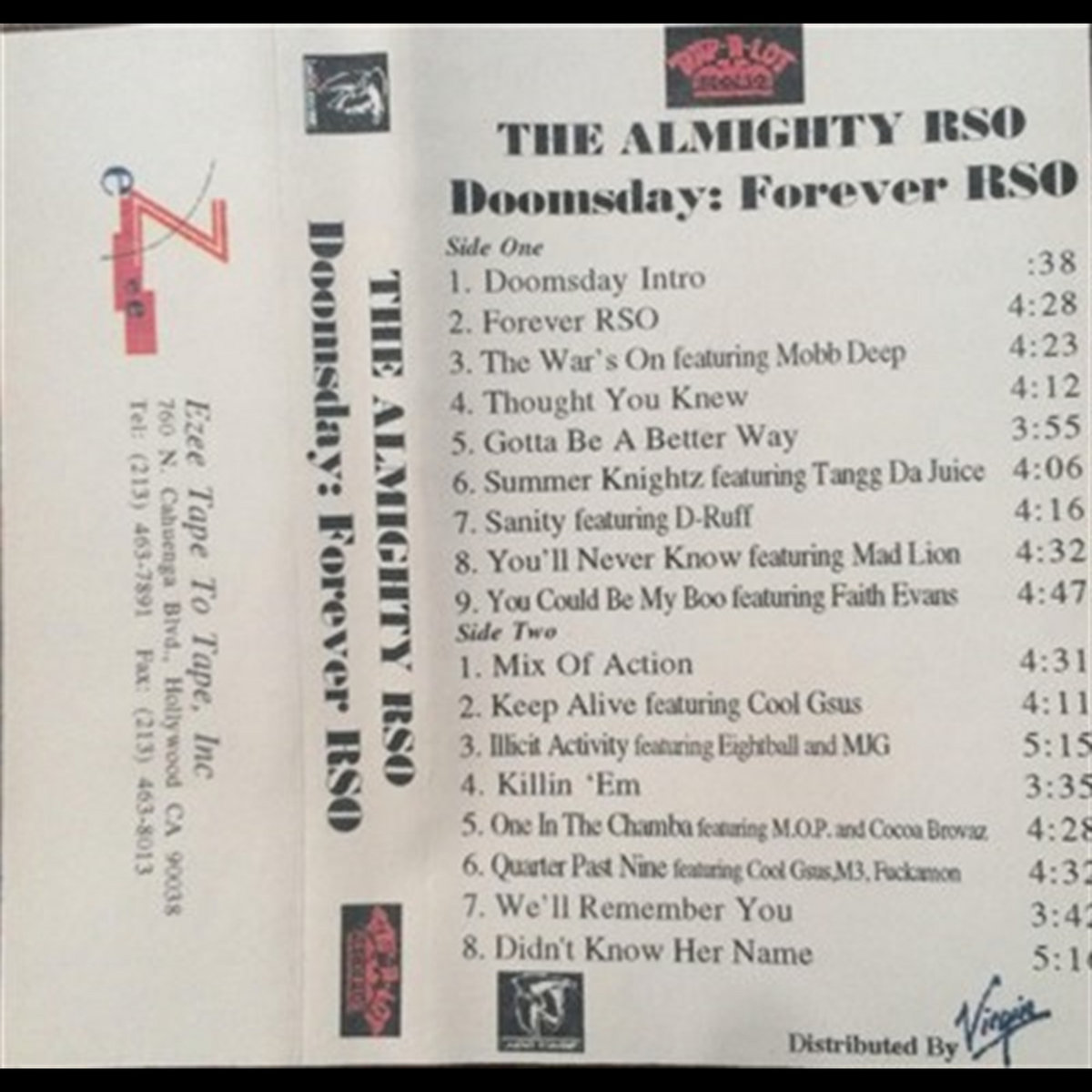 Doomsday Forever RSO | The Almighty RSO