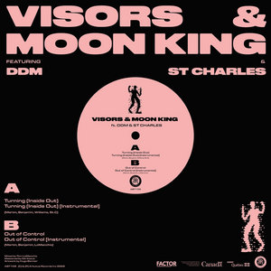 Turning (Inside Out) / Out Of ControlVisors & Moon King cover