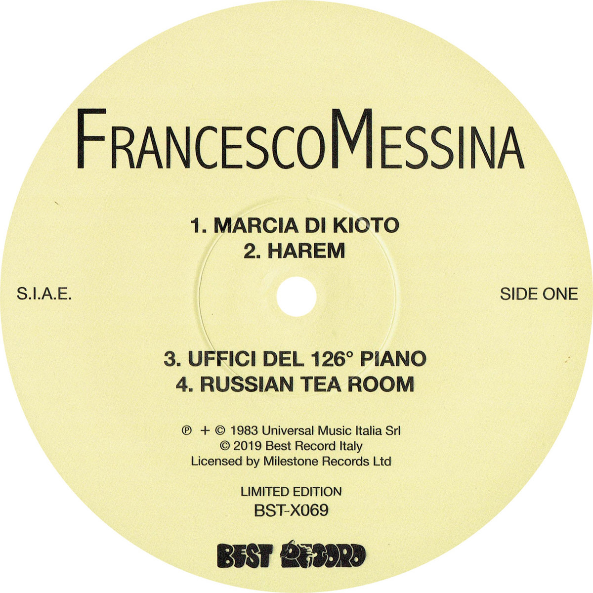 Medio Occidente [BST-X069] | FRANCESCO MESSINA | Best Record
