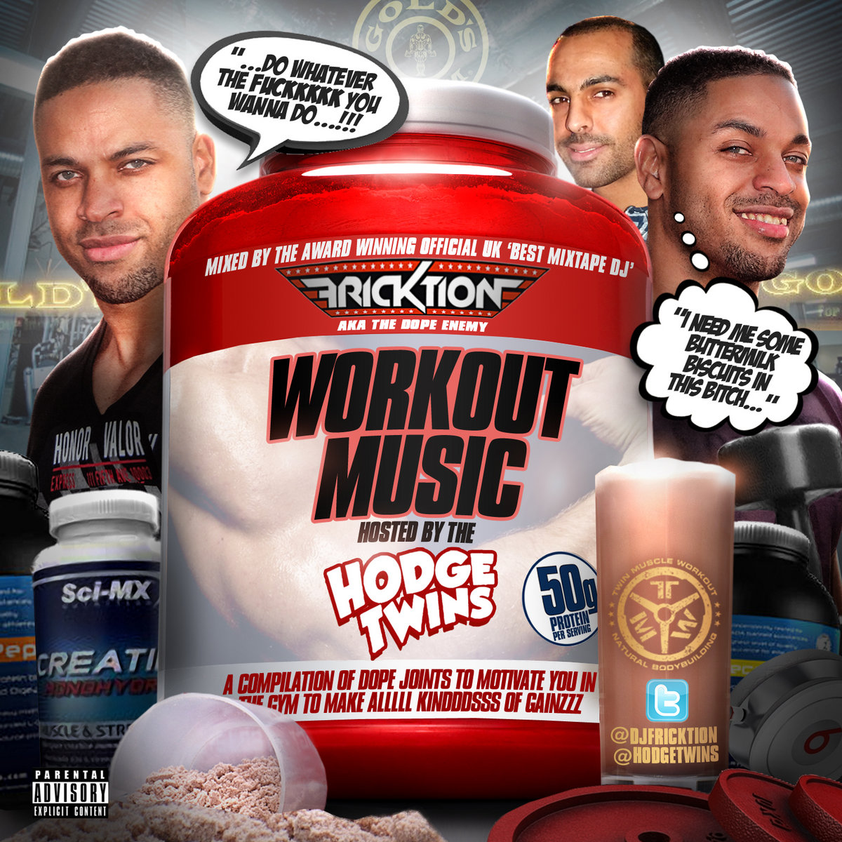 Workout Music Hosted By The Hodgetwins Mixed By Dj Fricktion