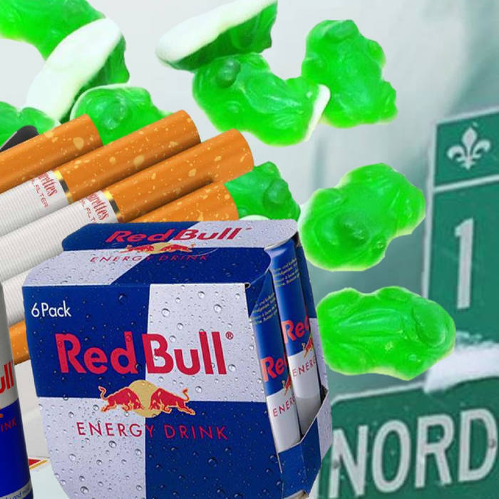 cigarette red bull Red Bull, bonbons et cigarettes