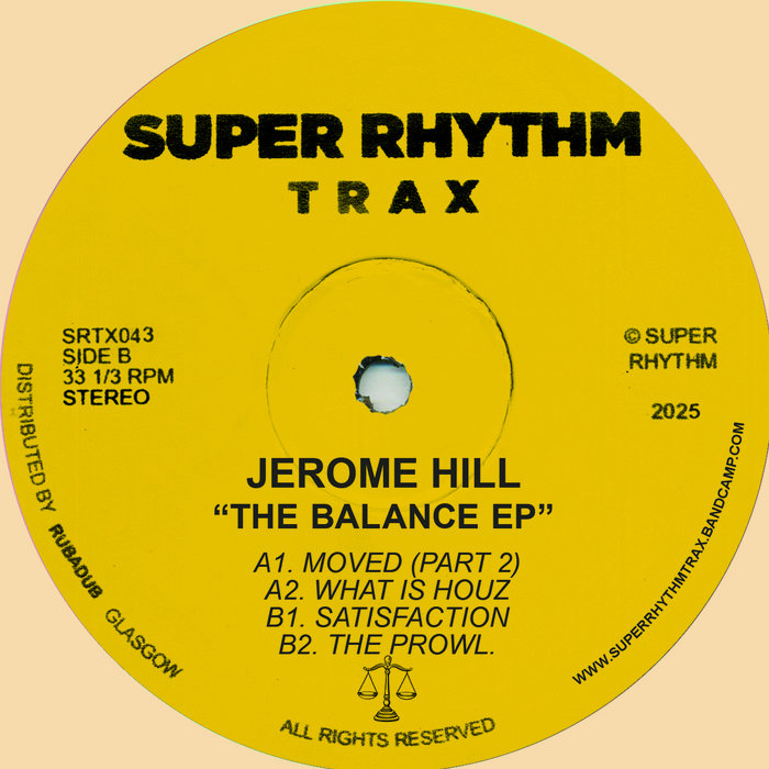 Jerome Hill - The Balance EP