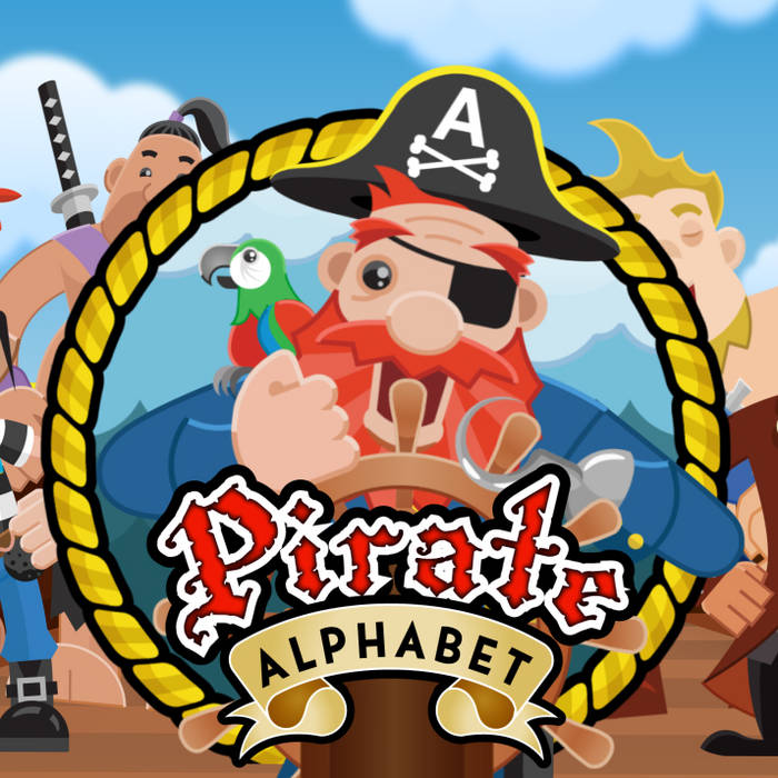 Pirate Alphabet w/Lyrics | Fun Station 4 Kidz