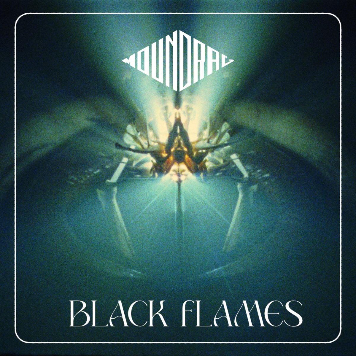 Black flames (single) | Moundrag | Spinda Records