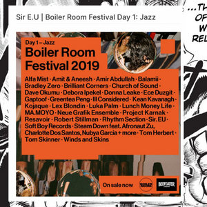 SIR E.U live at BR Festival cover