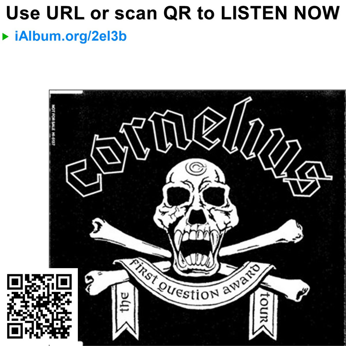 Cornelius The First Question Award Tour