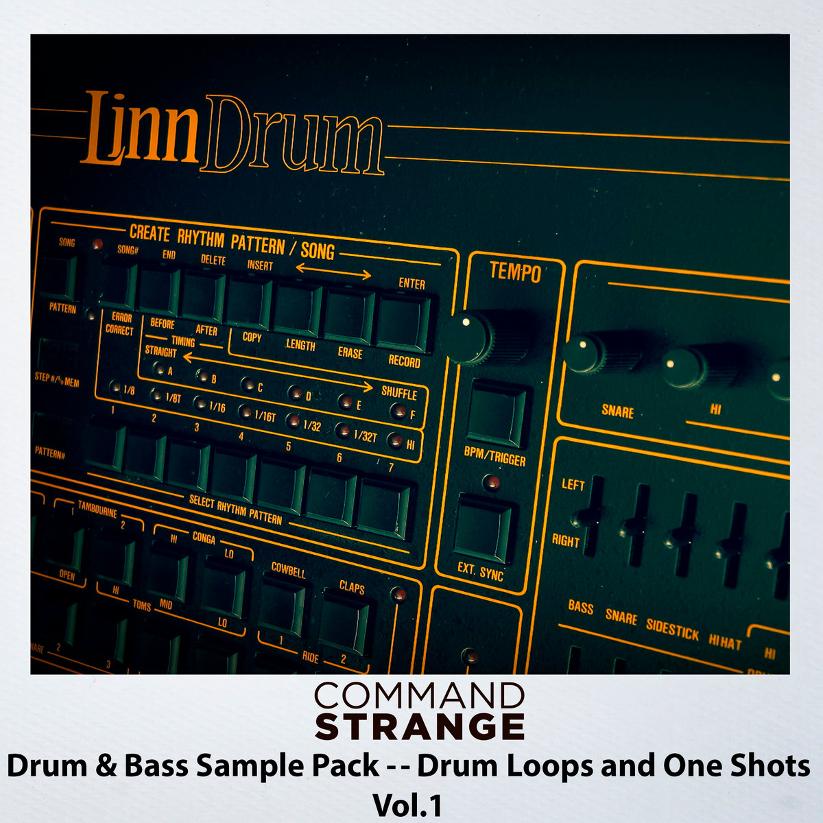 Drum & Bass Sample Pack - Drum Loops and One Shots | Command Strange