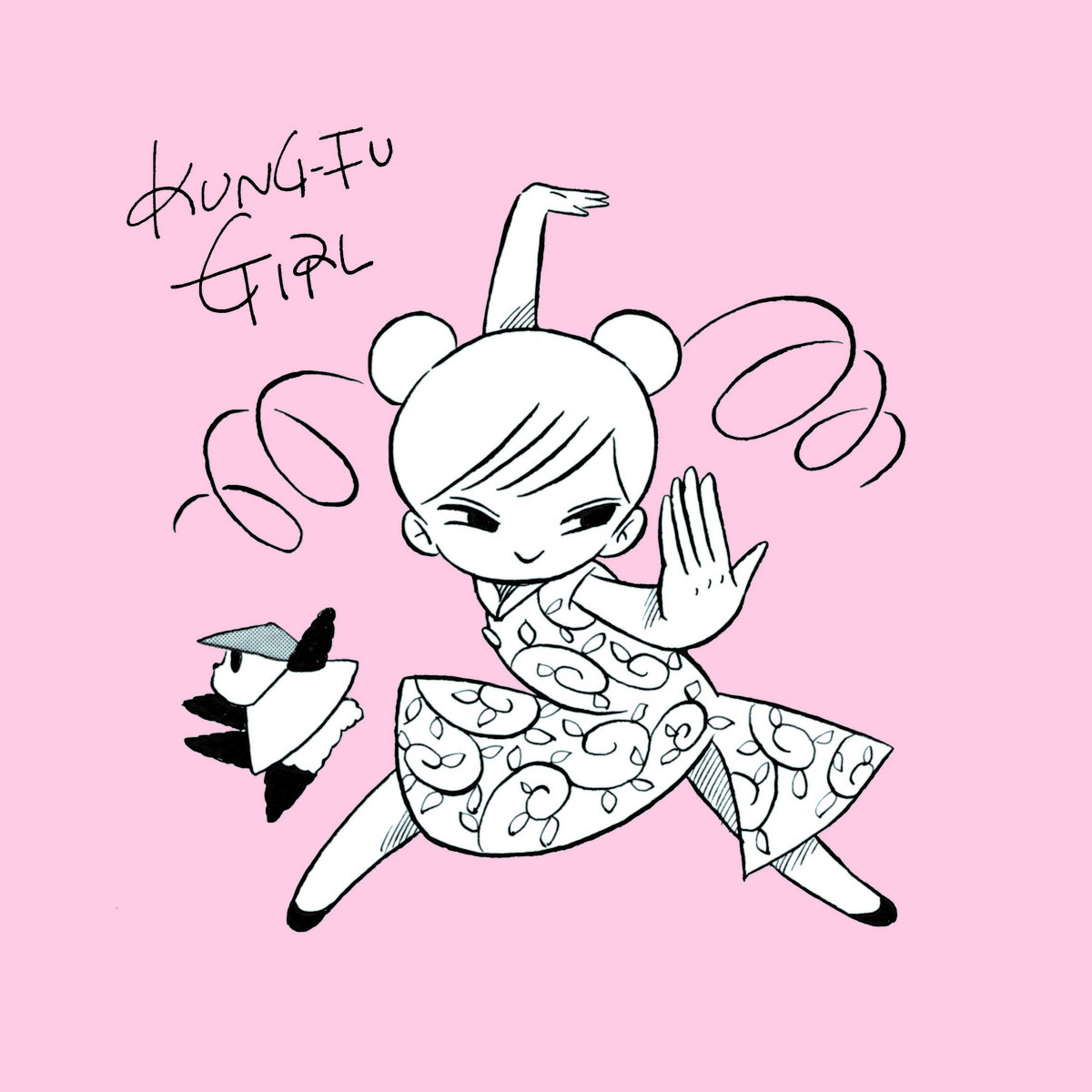 ポスター DEADLY KUNG-FU GIRL Silk Screen Print DEADLY KUNG-FU GIRL