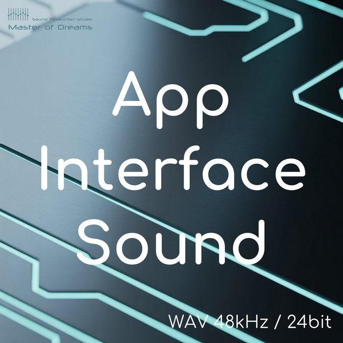 App Interface Sound [24Bit 48kHz] | Sound Creator (Royalty-Free Effects)