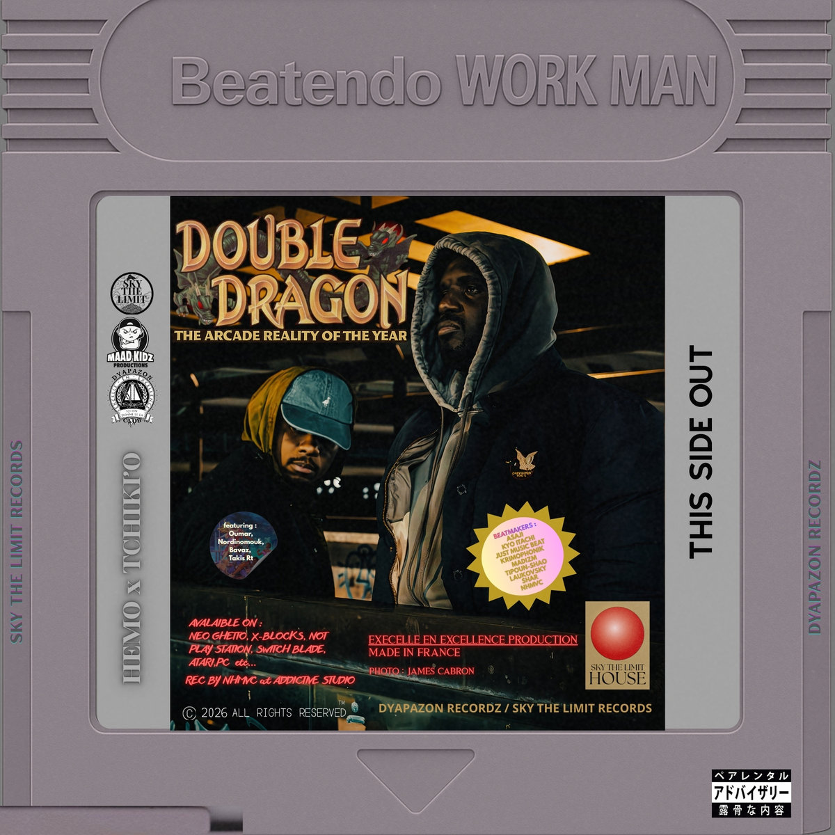 DOUBLE DRAGON | HEMO et TCHIKI'O | Dyapazon Recordz