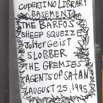 THE BARFOS LIVE AT THE CUPERTINO LIBRARY BASEMENT- 1995 cover art
