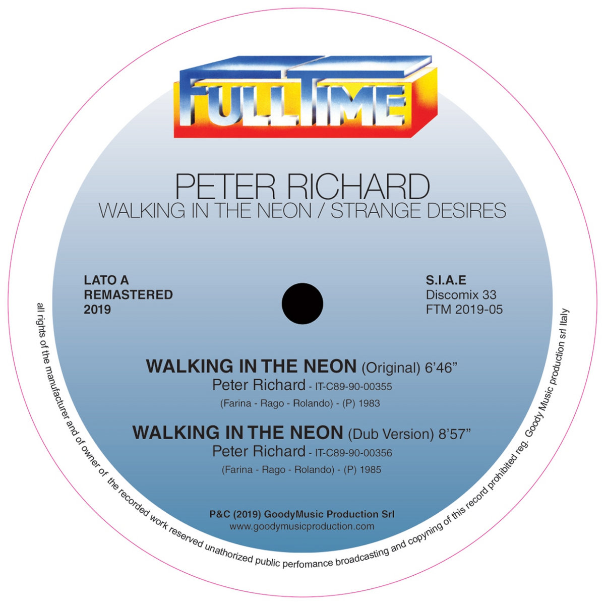Walking in the neon (dub version) | Peter Richard | Goody