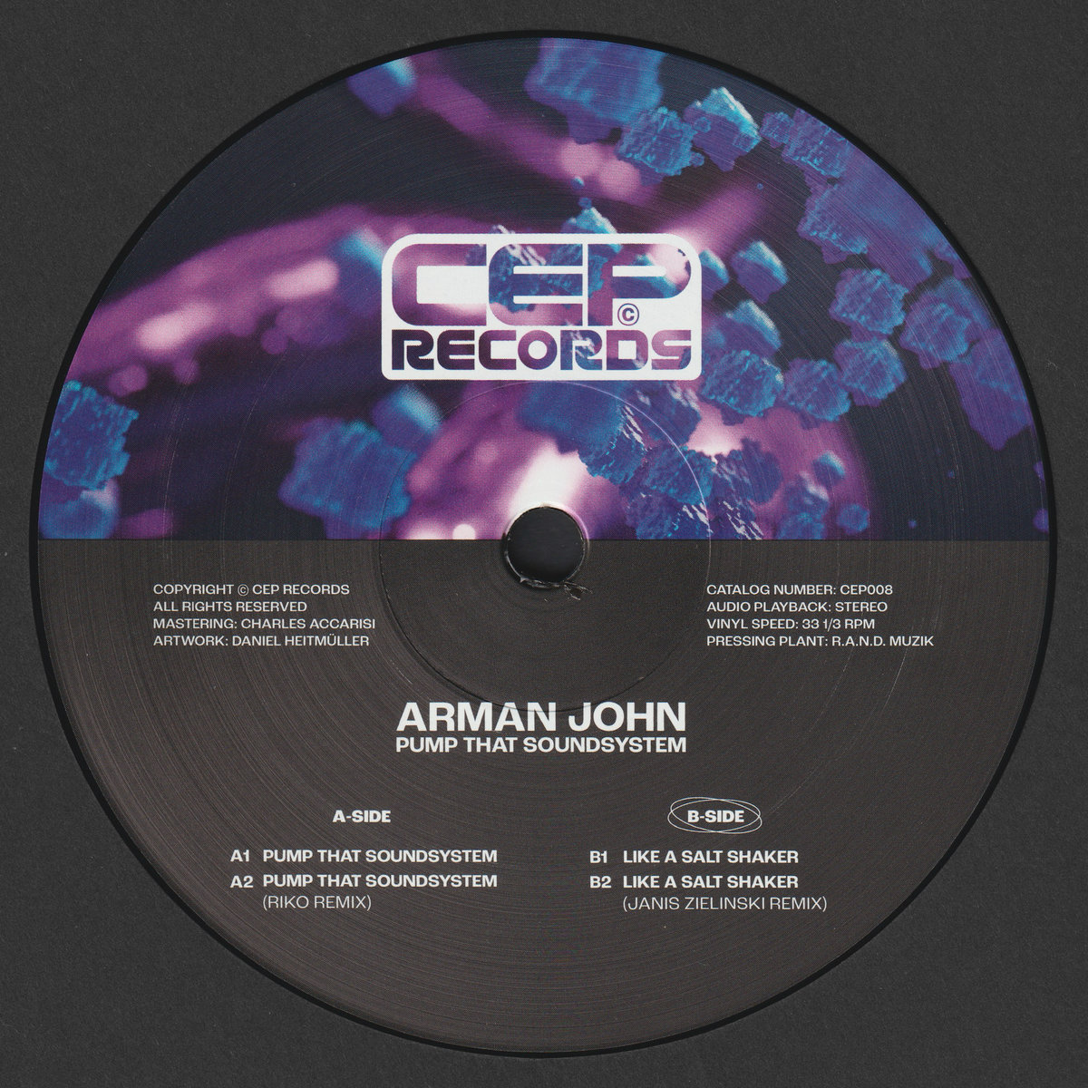 CEP008 | Pump That Soundsystem | Arman John | CEP Records