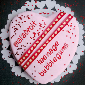 Valentine's day split TeenageBubblegums/MaladroitTeenage Bubblegums/Maladroit cover
