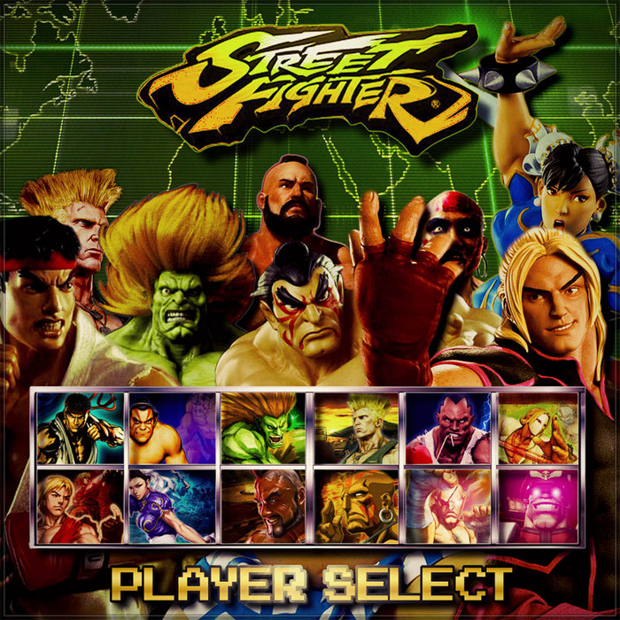Street Fighter ストリートファイターⅡ [Player.Select] [1991] | 8