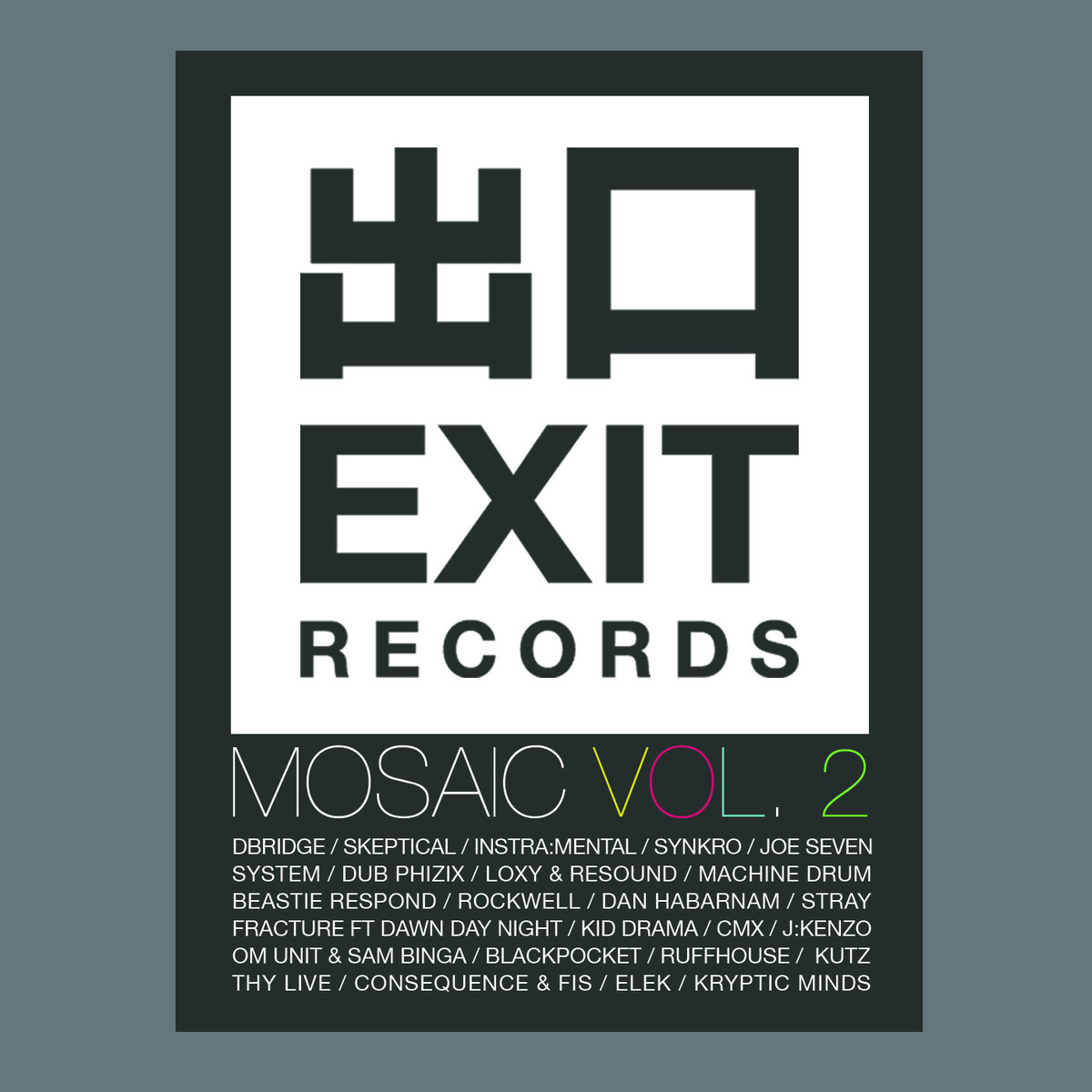 EXITLP011 - Mosaic Vol. 2 | Various Artists | Exit Records UK