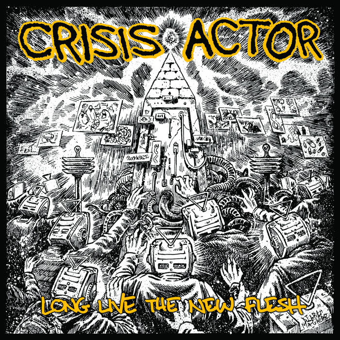 Wise Blood ‎– id 未開封LP Long Live the New Flesh | Crisis Actor | Wise Blood Records