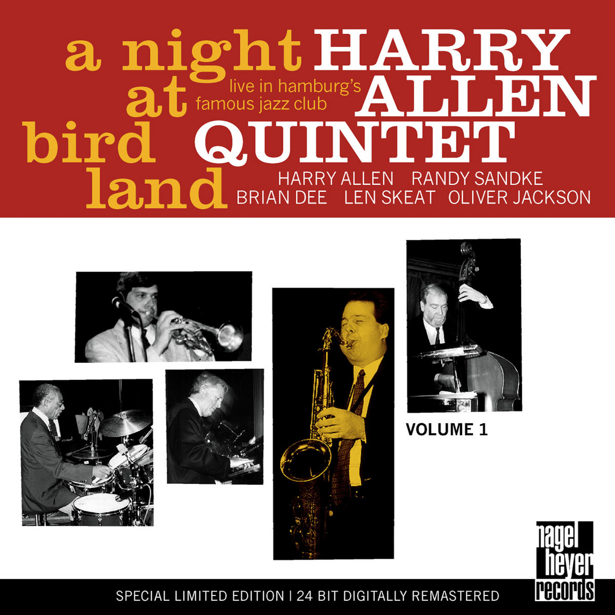 A Night at Birdland, Vol. 1 | Harry Allen Quintet feat. Randy