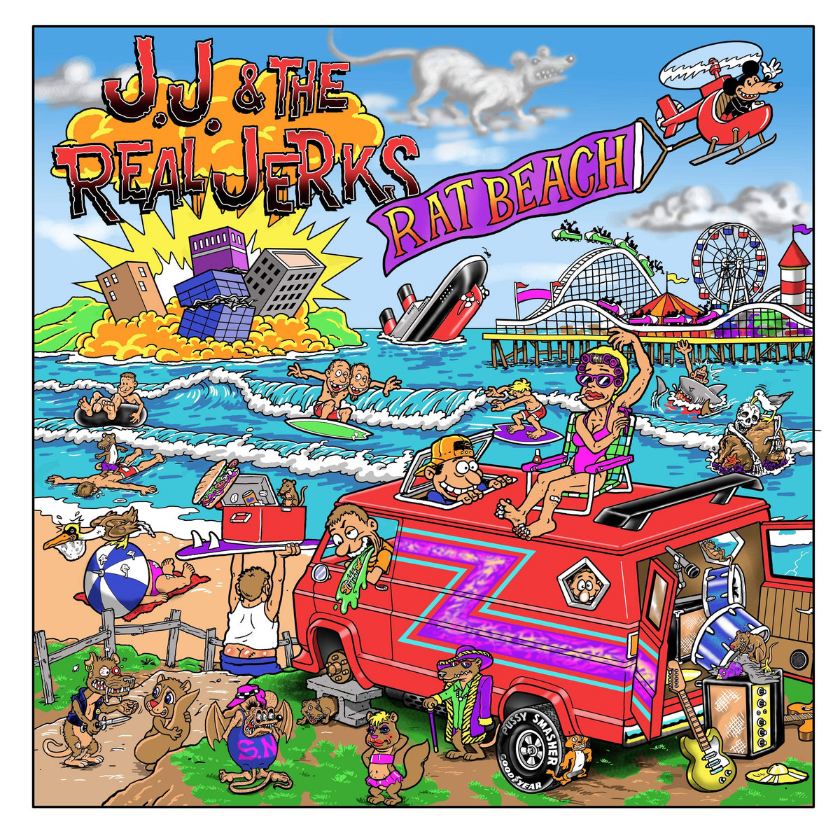 Rat Beach (Deluxe Edition) | JJ & The Real Jerks | Rum Bar Records