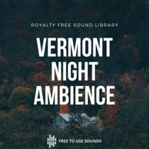 Vermont Summer Night Ambience cover art