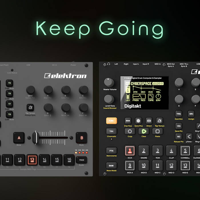 Keep Going - Deep House / Deep Tech with Digitakt and Octatrack MK2 | umonox