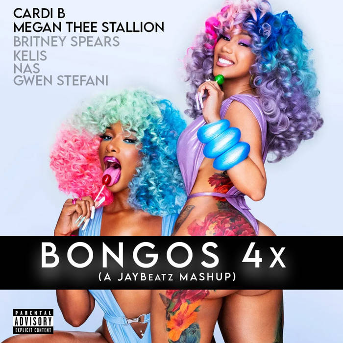 BONGOS (feat. Megan Thee Stallion) Coke Clear 12” Vinyl