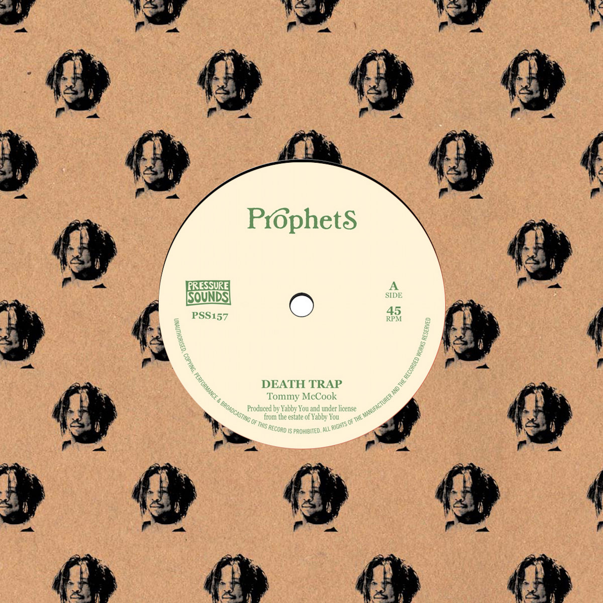 ジャマイカ12”  McCook Live Trap / Death Trap NONE Prophet Record, Vivian Jackson (Yabby You) /00250 ジャマイカ12 Tommy McCook Live Trap / Death Trap NONE
